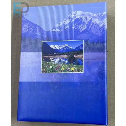 Fotóalbum 10 x 15cm / 100 kép  ( tó ) könyv formátum, bedugdosós, nem kell ragasztani