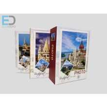 Fotóalbum, 10 x 15cm, 100 kép, " Budapest" 3 féle borító 46100-2