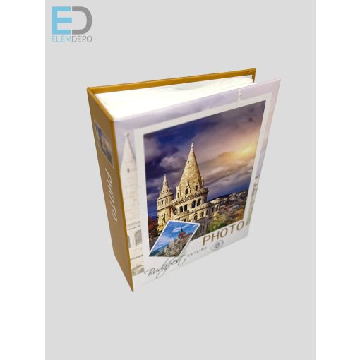 Fotóalbum, 10 x 15cm, 100 kép, " Budapest" 3 féle borító 46100-2