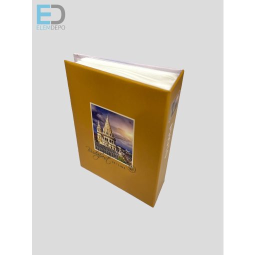 Fotóalbum, 10 x 15cm, 100 kép, " Budapest" 3 féle borító 46100-2