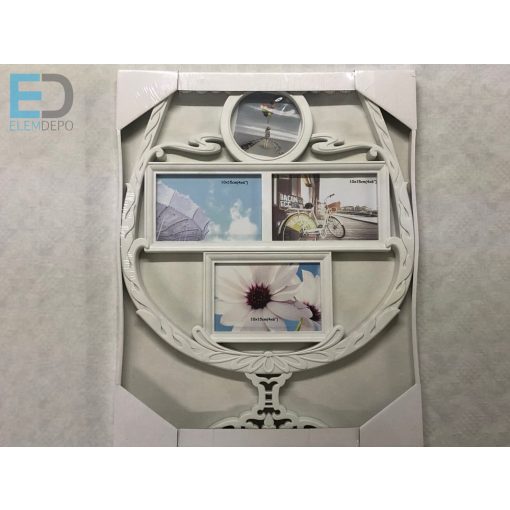 Osztott képkeret " kehely" 4 képes