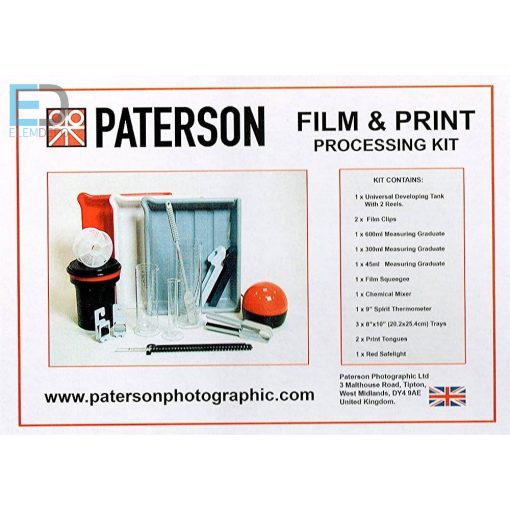 Paterson Film & Print Processing Kit PTP572