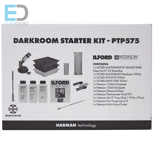 Paterson Ilford és Paterson sötétkamra kezdőkészlet