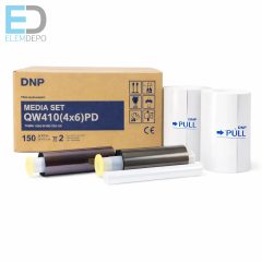   DNP QW410 PD 10cm x 15cm  ( 4" x 6" ) 2 x 150 prints