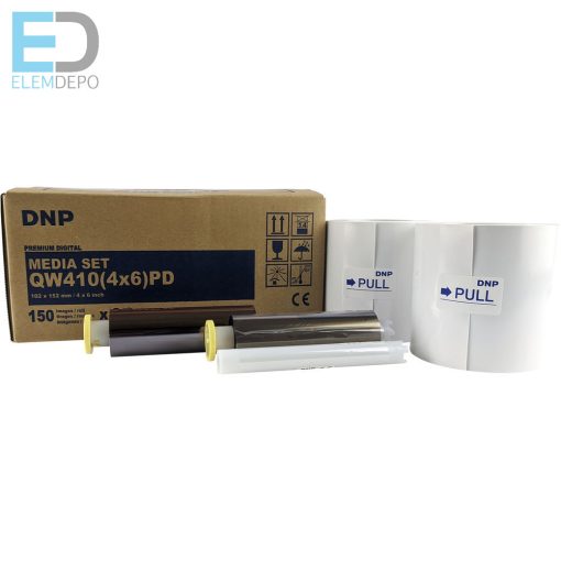 DNP QW410 Premium 10 x 15cm ( 4" x6" )( 2 x 150 prints ) NEW media set