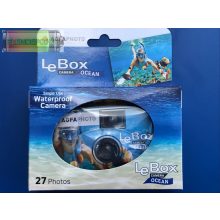 AGFA  LeBox Ocean 400-27 NEW Vízalatti eldobható, egyszer használatos fényképezőgép
