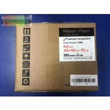 Sinfonia- Shinko 10 x 15cm ( 4" x 6" ) Media set 2 x 300 = 600 print Ribbon + paper CS2 Printer