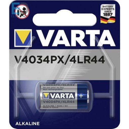 Varta V4034PX 4LR44 6V New