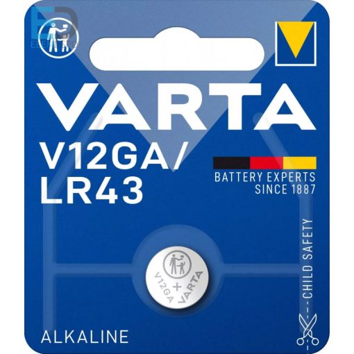 Varta 4278, V12GA, LR43