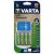   Varta 57070 LCD Charger + 4 AA 2.600mAh  LCD akkutöltő 2 órás töltés+12V aurós adapter + USB