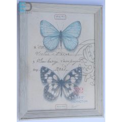 Képkeret 15cm x 21cm krém színben