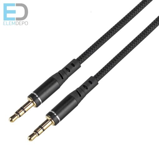 everActive AUX jack 3,5mm 1,5m fekete audio kábel